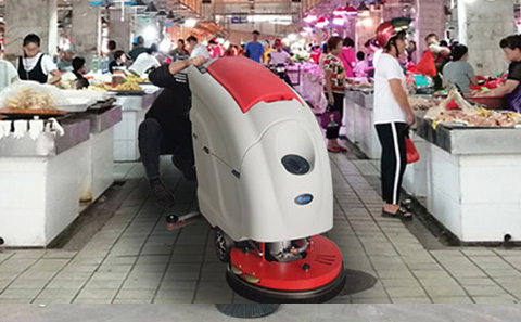 扬州菜市场洗地机--清洁设备市场的新宠儿！