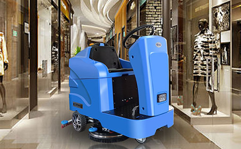 吴中SM广场再次采购CLEVER全自动驾驶式洗地机做保洁