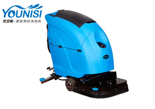 优尼斯M520BT移动式刷盘洗地机|工业级手推式洗地机|电动拖地机